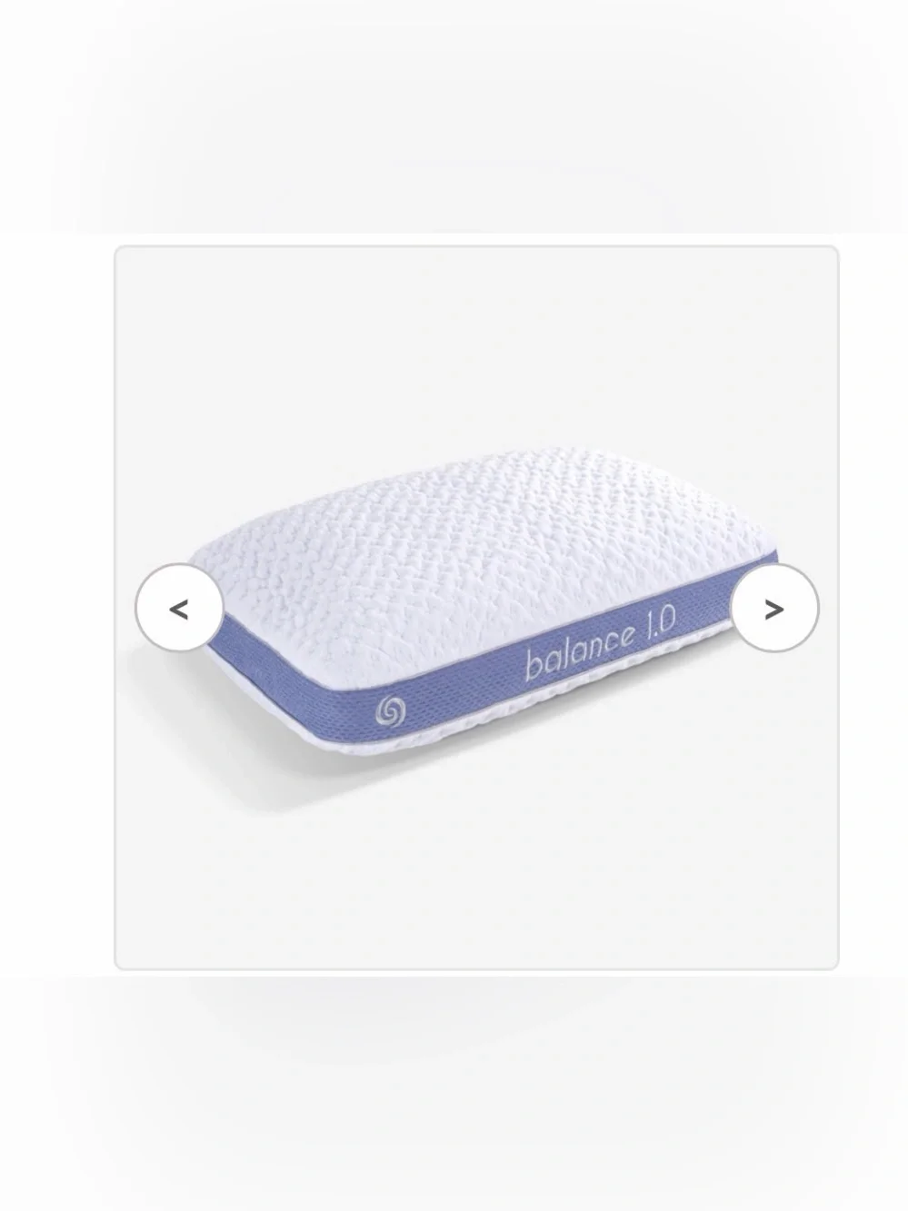 Bedgear Balance Performance® Pillow - 1.0 - Brand New